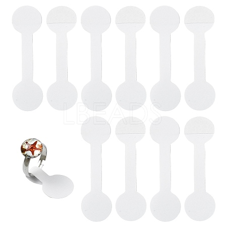 500Pcs Folding Blank Paper Jewelry Price Tags CDIS-FS0001-35B-1