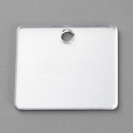 Acrylic Pendants OACR-WH0036-25-D02-1