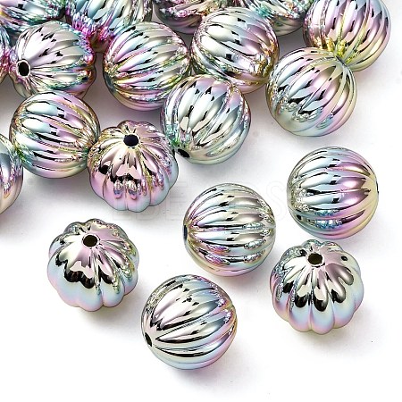 UV Plating Opaque Acrylic Beads LS-OACR-G052-03-1