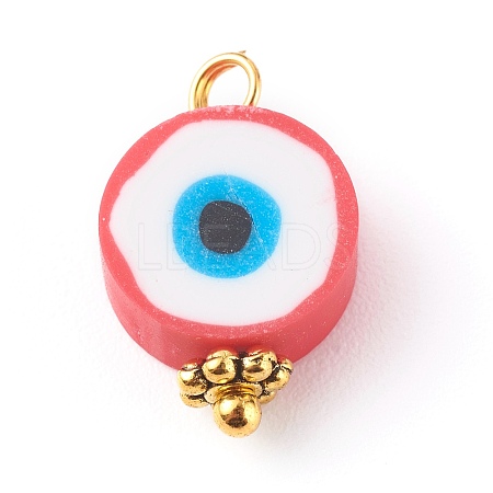 Polymer Clay Charms PALLOY-JF00685-02-1