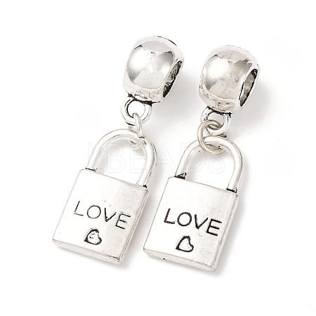 Alloy European Dangle Charms FIND-G098-11AS-1
