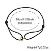 4Pcs Braided Nylon Cord Adjustable Bracelets BH8898-5-4
