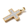 201 Stainless Steel Enamel Pendants SA-CBA5D64-02G-2