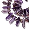Natural Amethyst Beads Strands G-H247-03-2