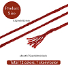 6-Ply Polyester Embroidery Floss OCOR-WH20074-01A-09-2