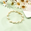 Pearl Beaded Bracelet for Girl Women BJEW-TA00015-2