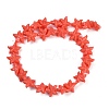 Synthetic Coral Dyed Carved Beads Strands CORA-K009-06B-01-4