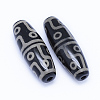 Tibetan Style 12-Eye dZi Beads X-TDZI-P011-01-L-E-2