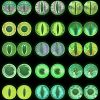 30Pcs 15 Style Luminous Glass Cabochons DIY-CA0004-97-5