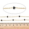 304 Stainless Steel Enamel Link Chains AJEW-Z028-09G-11-3