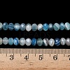Natural Banded Agate Beads Strands G-D344-A34-06-6