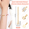 20Pcs Brass Chain Extender KK-BBC0016-36-2