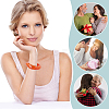 2Pcs 2 Colors Acrylic Bangles BJEW-UN0001-81B-4
