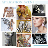 2Boxes Acrylic Mirror Sew on Rhinestone DIY-GA0008-19-5