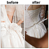 Gorgecraft 1 Set Women's Wedding Dress Zipper Replacement DIY-GF0007-46-6