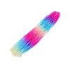 Gradient Color Baking Painted Glass Bead Strands DGLA-A039-T2mm-A08-1