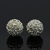 Alloy Rhinestone Beads RB-A034-12mm-A01S-1