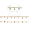 Brass Curb Chain CHC-H103-33G-2