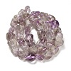 Natural Purple Phantom Quartz Purple Lodolite Quartz Beads Strands G-P497-01E-39A-3