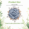 4Pcs 4 Colors Flower Cloth Pins JEWB-GO0001-17-2