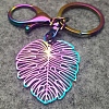 Yilisi 18Pcs 3 Style Ion Plating(IP) Rainbow Color 304 Stainless Steel Split Key Rings FIND-YS0001-13-8