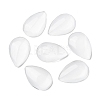 Transparent Teardrop Glass Cabochons GGLA-R024-30x20-4
