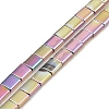 Electroplated Non-magnetic Synthetic Hematite Beads Strands G-G089-B02-13-1