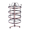 Iron 4 Tiers Rotating Jewelry Organizer Earring Holder Stand NDIS-K002-03R-2