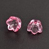 Dyed Transparent Acrylic Beads PL548-10-1