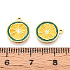 304 Stainless Steel Enamel Charms STAS-N112-05B-G-3