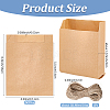 50Pcs Rectangle Paper Baking Bags CARB-SP0001-05A-02-2