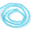 Electroplate Glass Beads Strands LS-EGLA-R048-2mm-08-2