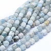 Natural Aquamarine Beads Strands G-D0010-16B-1