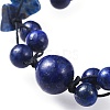 Adjustable Nylon Cord Braided Bead Bracelets BJEW-JB04602-05-2