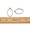 Rack Plating Alloy Open Back Bezel Pendants PALLOY-TA0001-10AB-7
