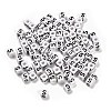 Opaque Acrylic Beads OACR-S076-01S-1