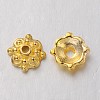 Tibetan Style Alloy Caps LS-K095D011-1
