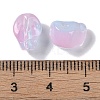 Baking Paint Glass Beads GLAA-S202-17N-3