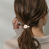4 Bags 2 Styles Alloy & Resin Clip Hair Barrettes PHAR-SC0001-005-5