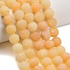 Natural Yellow Calcite Beads Strands GG-CBAA3AB-01-12mm-1