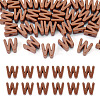Opaque Acrylic European Beads OACR-TAC0019-006W-1