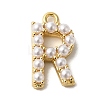 Plastic Imitation Pearl Pendants KK-P230-17G-R-1