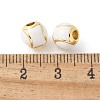 Brass Enamel Beads KK-P294-37G-03-2
