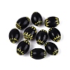 Handmade Millefiori Glass Barrel Beads LA-N002-23C-1