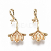 Brass Peg Bails Pendants LS-KK-N232-30-NF-1