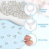120Pcs Tibetan Style Alloy Rondelle Tube Bails FIND-PA0001-47S-6