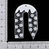 Christmas Theme Acrylic Pendants OACR-Q100-06B-3