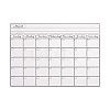 Magnetic Dry Erase Calendar for Fridge AJEW-E043-03-3