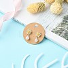 50Pcs Paper Jewelry Display Cards CDIS-CJ0001-07-5
