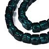 Handmade Silver Foil Lampwork Beads FOIL-N004-01A-01-3